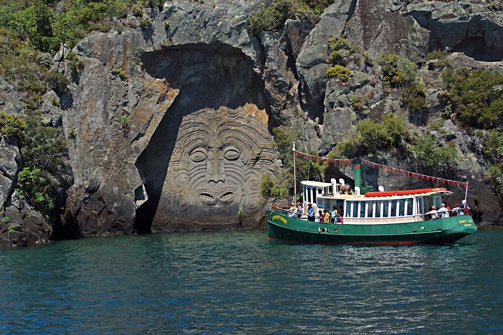 Maori Rock Carvings Scenic Cruise - Photo 1 of 6